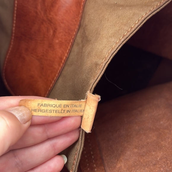 Campomaggi Brown Studded Tote Bag - Picture 7 of 13